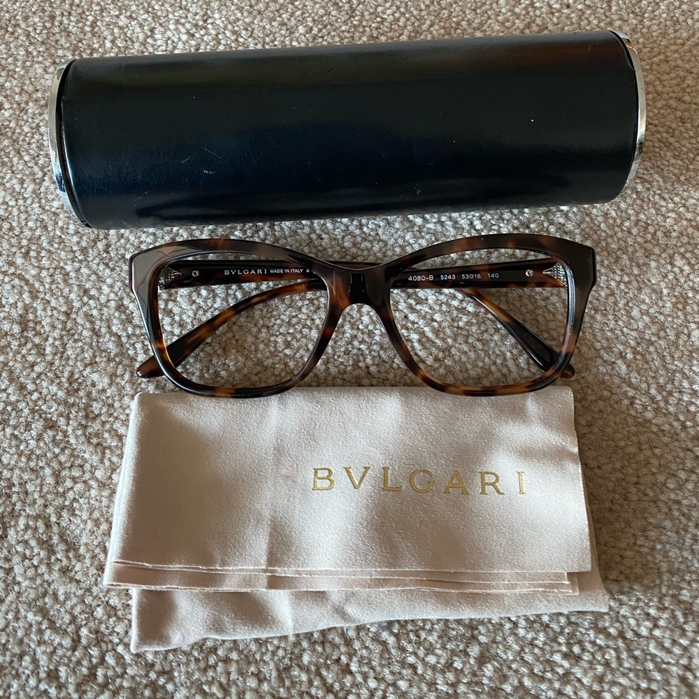 Bvlgari Eyeglass Frames